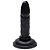 Plug Anal Pênis De Borracha Maciço 8 X 1,6cm Prazer E Cia - Imagem 11