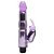 Vibrador Em Jelly Naughty Bunny Duplo Motor Sexy Import - Imagem 5