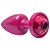 Plug Anal P Plástico Abs Pink 7 X 2,5cm Hot Pink - Imagem 7
