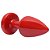 Plug Anal P Plástico Abs Vermelho 7 X 2,5cm Hot Pink - Imagem 18