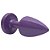Plug Anal Plástico Abs Lilás 7 X 2,5cm Hot Pink - Imagem 18
