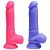 Pênis Realístico Silicone Glande Saltada Nv Toys Vipmix - Imagem 6