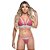 Conjunto Top Renda Bicolor Fio Dental Jô Lingerie - Imagem 1