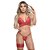 Conjunto Top Rendado Com Persex Sensual Love - Imagem 4