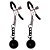 Grampos Para Seios Com Bolas De Ferro Sexy Import - Imagem 2
