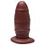 Plugão Pênis Borracha Maciça 17 X 7cm Prazer E Cia - Imagem 10