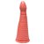 Plug Cone Pênis Borracha Maciça 25 X 7,5cm Prazer E Cia - Imagem 2