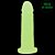 Pênis De Borracha Fosforescente 16 X 3,7cm Kgel - Imagem 2