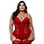 Espartilho Plus Size Bojo Renda E Tule Macler - Imagem 3