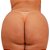 Fio Dental Plus Size Laranja Neon Strass Tallyta - Imagem 36
