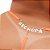 Fio Dental Plus Size Laranja Neon Strass Tallyta - Imagem 9