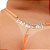 Fio Dental Plus Size Laranja Neon Strass Tallyta - Imagem 6
