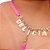 Fio Dental Rosa Neon Palavras Strass Tallyta - Imagem 17