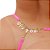 Fio Dental Rosa Neon Palavras Strass Tallyta - Imagem 20