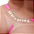 Fio Dental Rosa Neon Palavras Strass Tallyta - Imagem 13