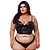Cropped Plus Size Em Cirrê Estruturado Macler - Imagem 1