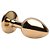 Plug P Anal Aço Dourado Pedra Vipmix - Imagem 29