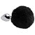 Plug Anal Médio Aço Pompom Coelho Sexy Import - Imagem 3
