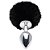 Plug Anal Médio Aço Pompom Coelho Sexy Import - Imagem 19