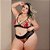 Conjunto Sensual Plus Size Mirna Tule Tallyta - Imagem 7