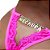 Fio Dental Gis Rosa Neon Palavras Strass Tallyta - Imagem 7