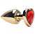 Plug Anal P Coração Unique Gold Abs La Pimienta - Imagem 6