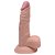 Pênis Realístico Borracha Ventosa 18,5 X 3,5cm Vipmix - Imagem 2