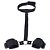 Kit Sado Algema Pulso E Pescoço Sexy Import - Imagem 1