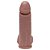 Pênis De Borracha Maciço 18,5 X 4,5cm Kgel - Imagem 11