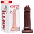 Pênis De Borracha Maciço 12,5 X 2,8cm Kgel - Imagem 4