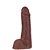 Pênis De Borracha Maciço 16,5 X 3,5cm Kgel - Imagem 4