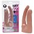 Pênis Duplo De Borracha Maciço 17cm Kgel - Imagem 3