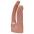 Pênis Duplo De Borracha Maciço 17cm Kgel - Imagem 7