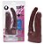 Pênis Duplo De Borracha Maciço 17cm Kgel - Imagem 4