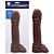 Pênis De Borracha Maciço 35 X 6,7cm Kgel - Imagem 4