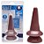 Plug Anal Maciço Com Ventosa 14cm Kgel - Imagem 6