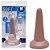 Plug Anal Borracha Maciço 14cm Kgel - Imagem 1