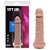 Pênis Maciço Vac-u-loc Para Cinta 17,5 X 3,8cm Kgel - Imagem 1