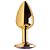 Plug Anal P Cônico Dourado 7 X 2,8cm Sexy Import - Imagem 17