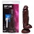 Pênis Vibrador Controle Externo 18,5 X 4,5cm Kgel - Imagem 4