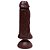 Pênis Vibrador Controle Externo 18,5 X 4,5cm Kgel - Imagem 18
