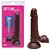 Pênis Vibrador Controle Externo Escroto 17,5 X 3,8cm Kgel - Imagem 7