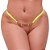 Fio Dental Strass Diva Amarelo Neon Palavras Tallyta - Imagem 4