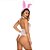 Fantasia Clássica Coelha Charmosa Sexy Pimenta Sexy - Imagem 2