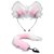 Kit Rabo De Raposa Tiara Orelhas Sexy Import - Imagem 2