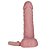 Pênis Vibrador Externo 21,5 X 5cm Hot Flowers - Imagem 1