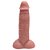 Pênis De Borracha Maciço 16,5 X 4,2cm Hot Flowers - Imagem 3