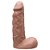 Pênis De Borracha Maciço 14,8 X 5cm Hot Flowers - Imagem 4