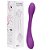 Nina Flexible Vibrador Ponta Dupla 10 Modos Usb Vipmix - Imagem 3