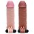 Capa Peniana Realística Vibrador Anel 17,5cm Vipmix - Imagem 12